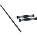 Lowell Manufacturing Rail Set with Side Brackets and Hardware (30 RU, 21" Deep)