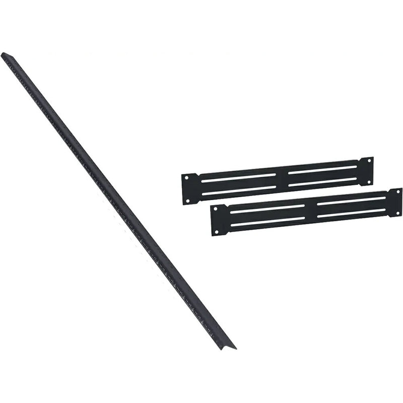 Lowell Manufacturing Rail Set with Side Brackets and Hardware (30 RU, 26" Deep)