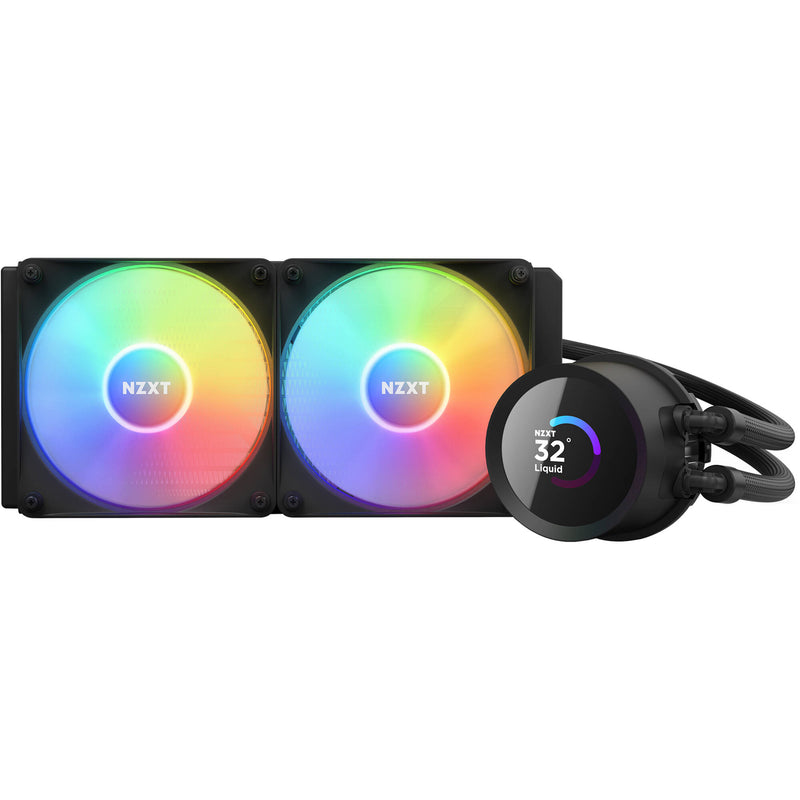 NZXT Kraken 240 RGB AIO Liquid Cooler with LCD Display (Black)