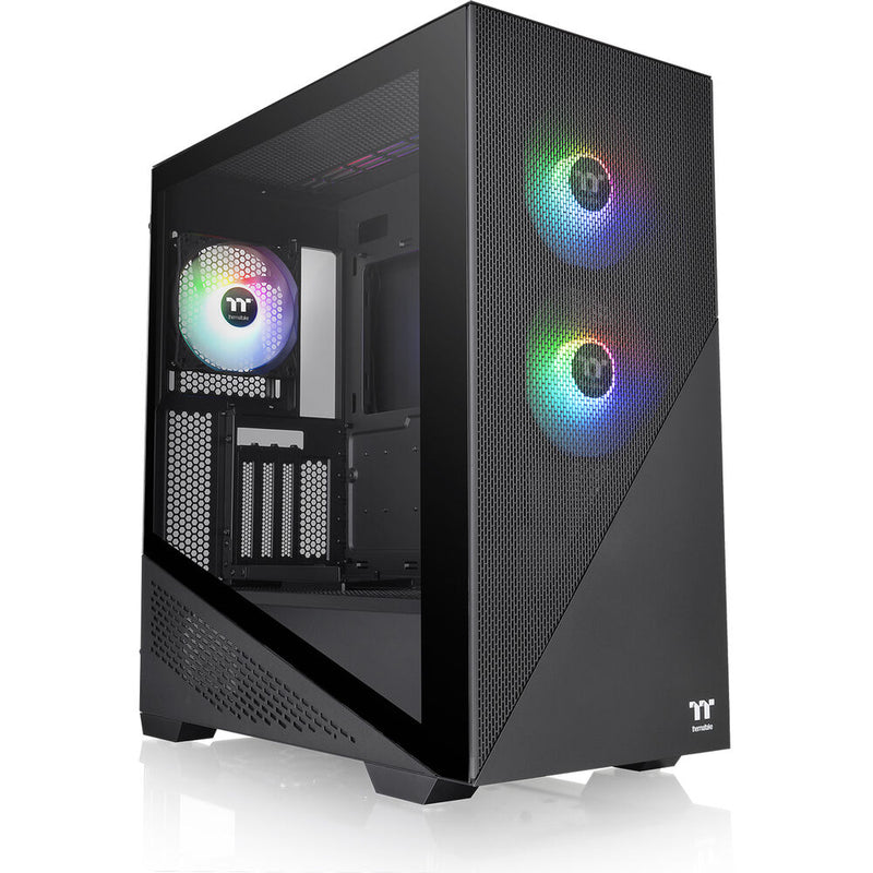 Thermaltake Divider 370 TG ARGB Mid Tower Chassis (Black)