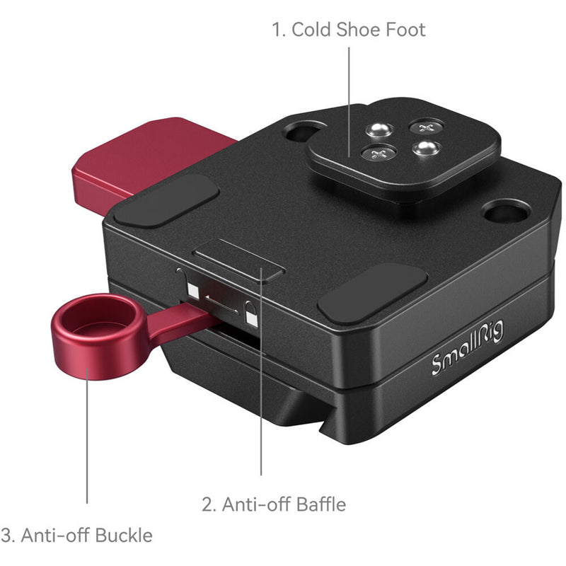 SmallRig Battery/Power Supply Mounting Plate for DJI RS Stabilizers