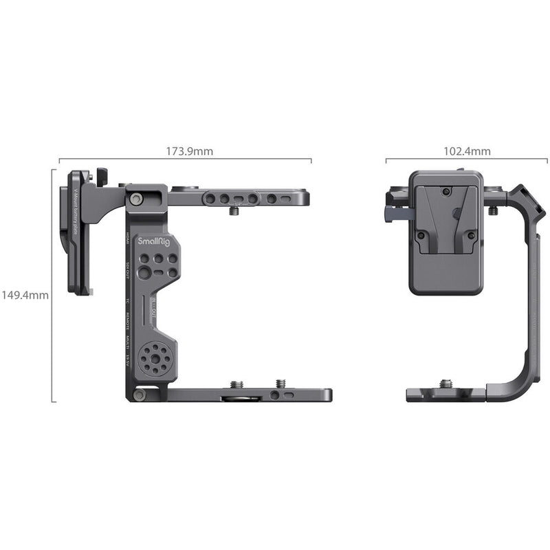 SmallRig Cage Kit for Sony FX6 (V-Mount)