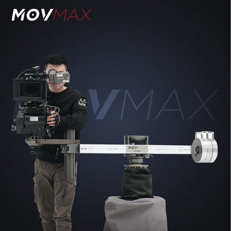 MOVMAX Camera Slider System with 150mm Bowl Mount (35.4")