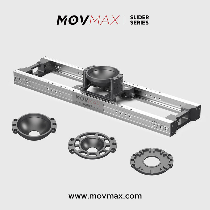 MOVMAX Camera Slider System with 150mm Bowl Mount (82.7")