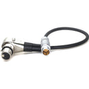 DigitalFoto Solution Limited 7-Pin to 4-Pin Right-Angle XLR Female Power Cable for Sony VENICE & ARRI TRINITY 2 (23.6")