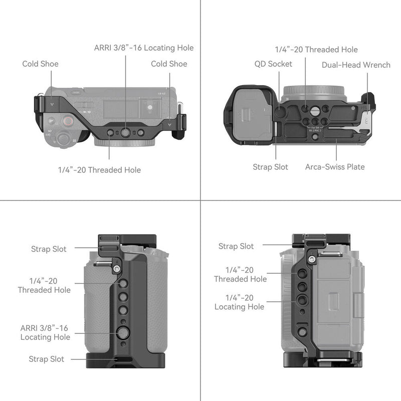 SmallRig Full Camera Cage for Sony ZV-E1