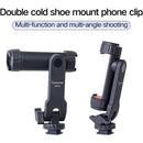 CimaPro CP-10 Tripod & Camera Phone Mount with Dual Cold Shoes