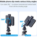 CimaPro CP-10 Tripod & Camera Phone Mount with Dual Cold Shoes