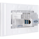 Crestron 7" Room Scheduling Touchscreen (White)