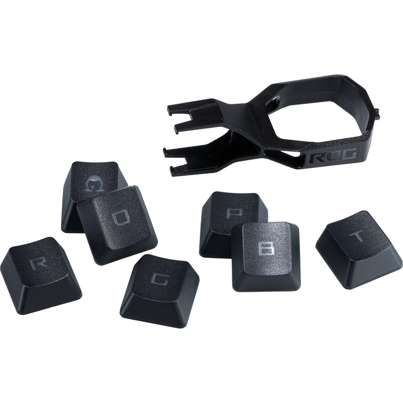 ASUS PBT Doubleshot Keycap Set for ROG RX Switches (Black)