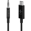 Belkin USB-C to 3.5mm Audio Cable (3', Black)