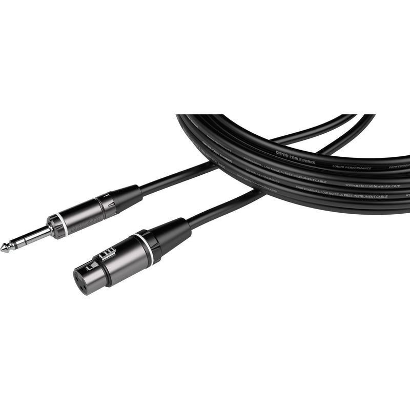 Gator Composer Series XLR F to TRS Cable (20')