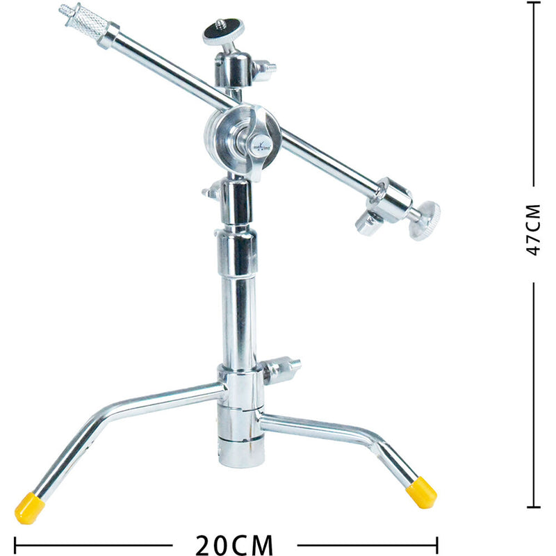 DigitalFoto Solution Limited Mini Pocket C-Stand with Two Ball Heads