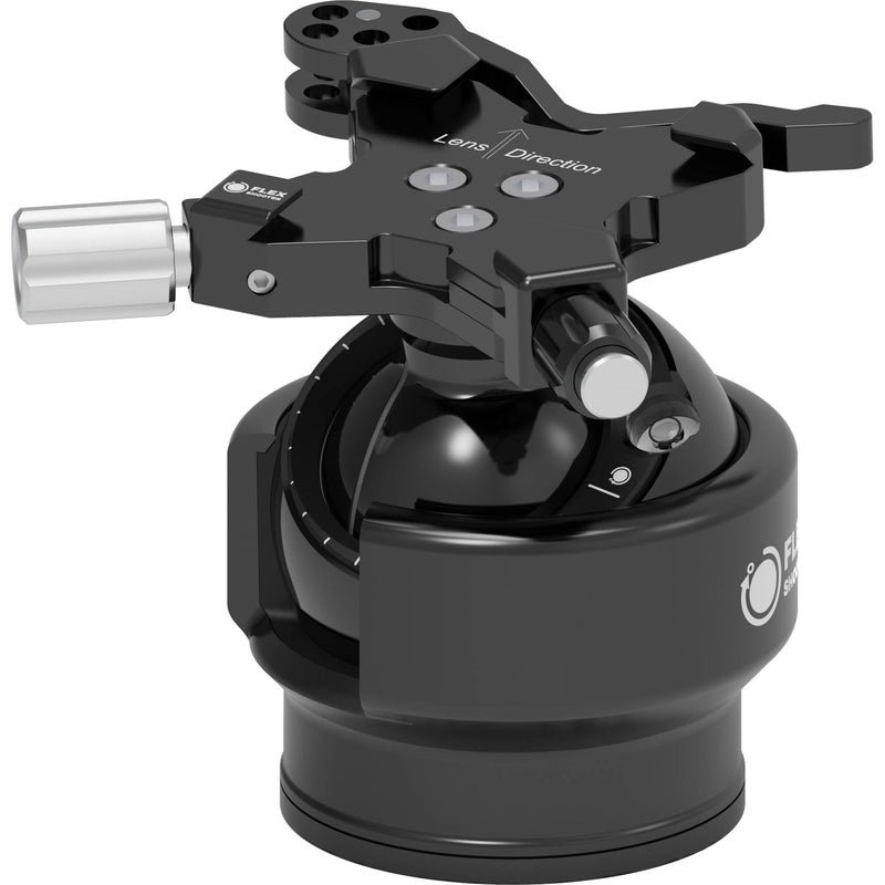 FlexShooter Pro Ball Head with Arca-Type Flip-Lever Receiver (Black)