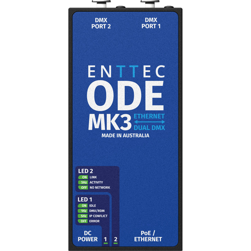 ENTTEC ODE MK3 Ethernet DMX Interface