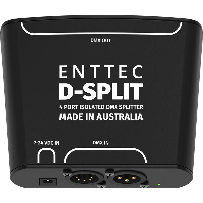 ENTTEC D-Split DMX Splitter with 3- and 5-Pin Output Ports