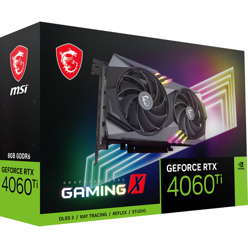 MSI GeForce RTX 4060 Ti GAMING X 8GB Graphics Card