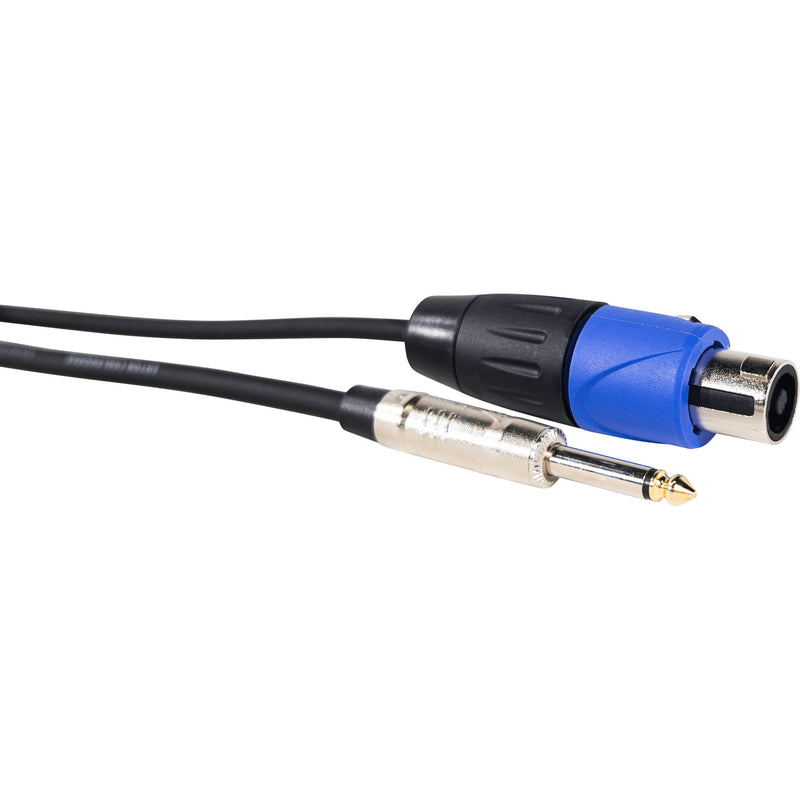 Gator Backline Series TS to Twist Lock Connector Speaker Cable (25')