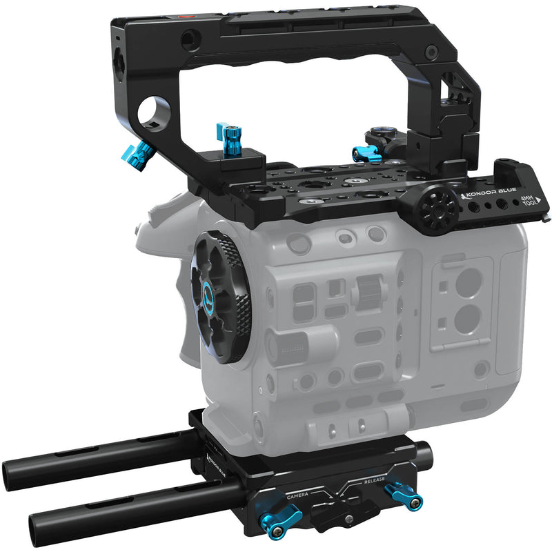 Kondor Blue Base Rig for Sony FX6 (Raven Black)