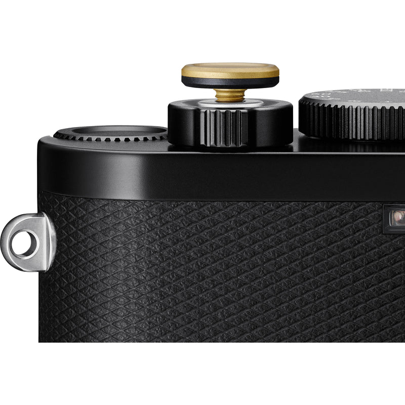 Leica Soft Release Button (Brass, Blasted Finish)