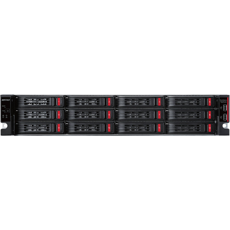 Buffalo TeraStation 71210RH 48TB 12-Bay Rackmount NAS Server (4 x 12TB)