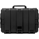 Seahorse 1233 Waterproof Protective Crate with Standard Latches (Black, Empty Interior)