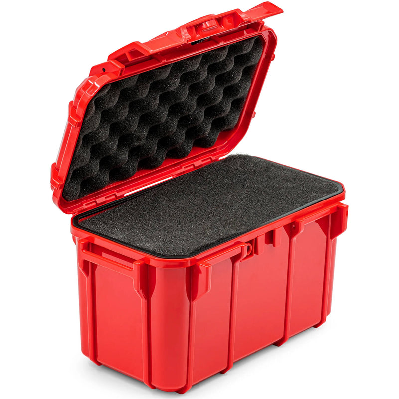 Seahorse 59 Micro Hard Case (Red, Foam Interior and O-Ring)