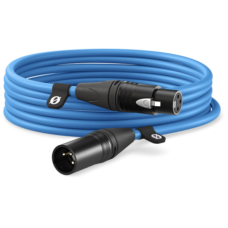 RODE XLR Male to XLR Female Cable (19.7', Blue)