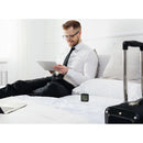 Explore Scientific Travel Alarm with Radio-Controlled Clock and Indoor Temperature Display