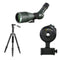 Vanguard 20-60x80 VEO HD Angled-Viewing Spotting Scope Bundle with Tripod & Digiscoping Adapter