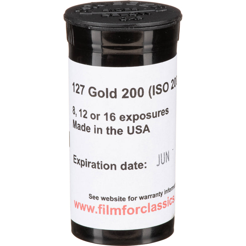 Film for Classics GOLD 200 Color Negative Film (127 Roll Film)