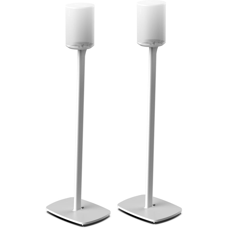 FLEXSON Floor Stand for Sonos Era 100 Speaker (White, Pair)