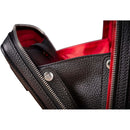 Oberwerth LHSA Leo S-Correspondent Camera Bag (Black with Red Lining)