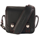 Oberwerth Q Bag (Black with Red Lining and Stitching)