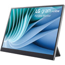 LG gram +view 16" QHD+ Portable Monitor (Silver)