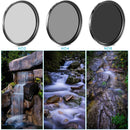 Neewer 82mm ND, CPL, UV & FLD Lens Filter Kit with Accessories (Set of 6)