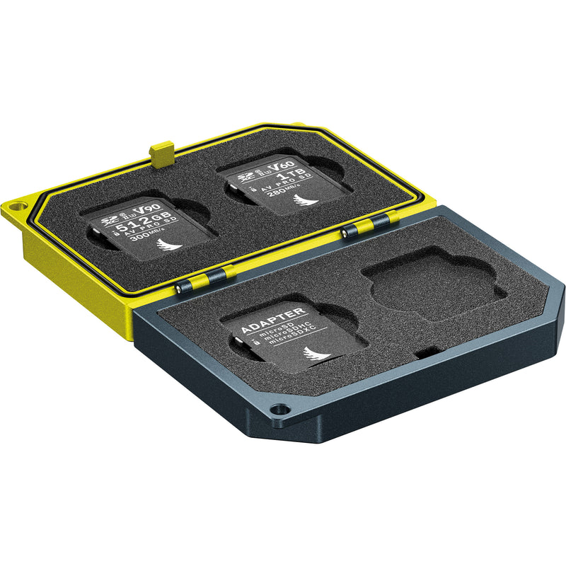 Angelbird Media Tank Case for SD Cards (Yellow)