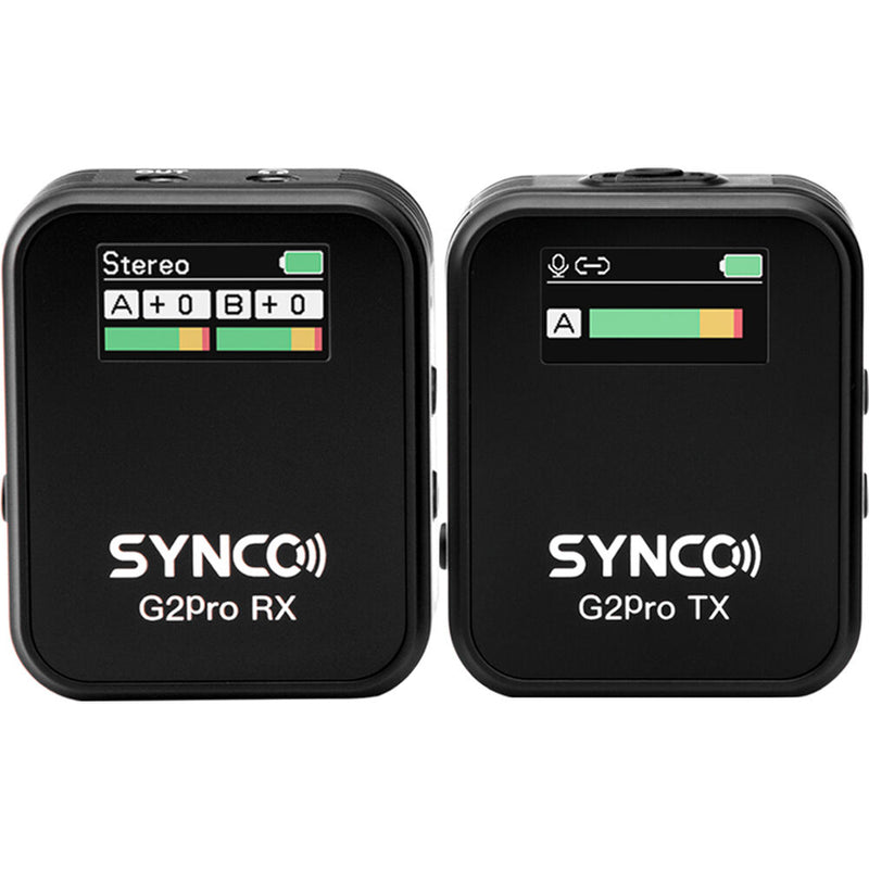 Synco WAir-G2-A1 PRO Wireless Microphone System for Cameras and Smartphones (2.4 GHz)