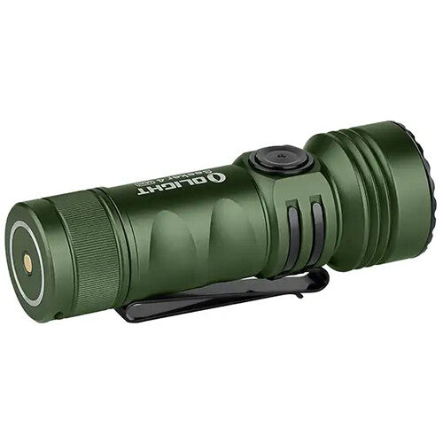 Olight Seeker 4 Mini White & UV Flashlight (Cool White Light, OD Green)