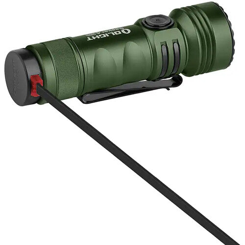 Olight Seeker 4 Mini White & UV Flashlight (Cool White Light, OD Green)