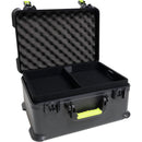 Shure SH-MICCASEW07 Molded Case with Drops for 7 Wireless Microphones and TSA-Approved Latches