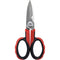 Simply45 PROSeries 5.5" Electrician Scissors with Stainless Steel Blade and Serrated Teeth