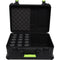 Shure by Gator SH-MICCASE15 Molded Case with Drops for 15 Wired Microphones and TSA-Approved Latches