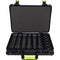 Shure by Gator SH-MICCASEW06 Molded Case with Drops for 6 Wireless Microphones and TSA-Approved Latches