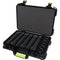 Shure by Gator SH-MICCASEW06 Molded Case with Drops for 6 Wireless Microphones and TSA-Approved Latches