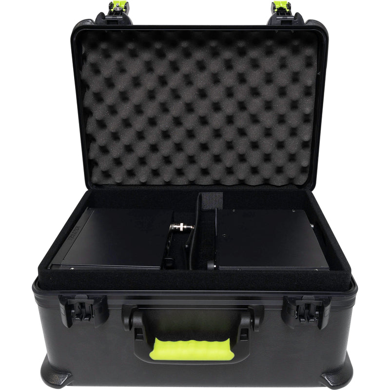 Shure SH-MICCASEW07 Molded Case with Drops for 7 Wireless Microphones and TSA-Approved Latches