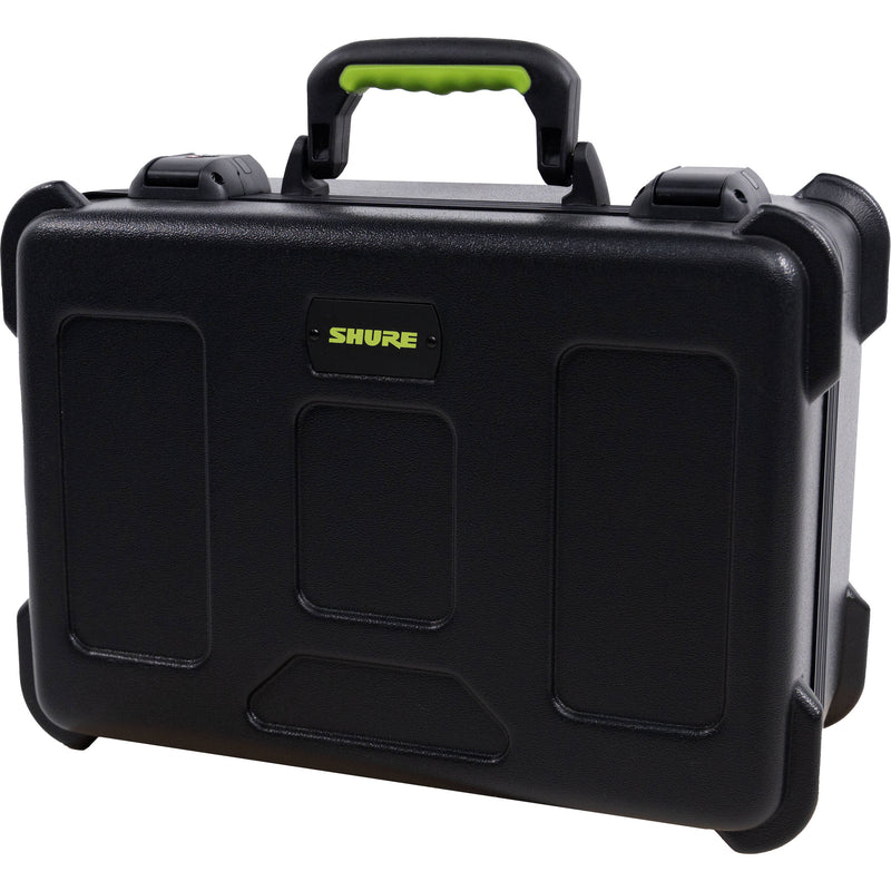 Shure SH-MICCASEW07 Molded Case with Drops for 7 Wireless Microphones and TSA-Approved Latches