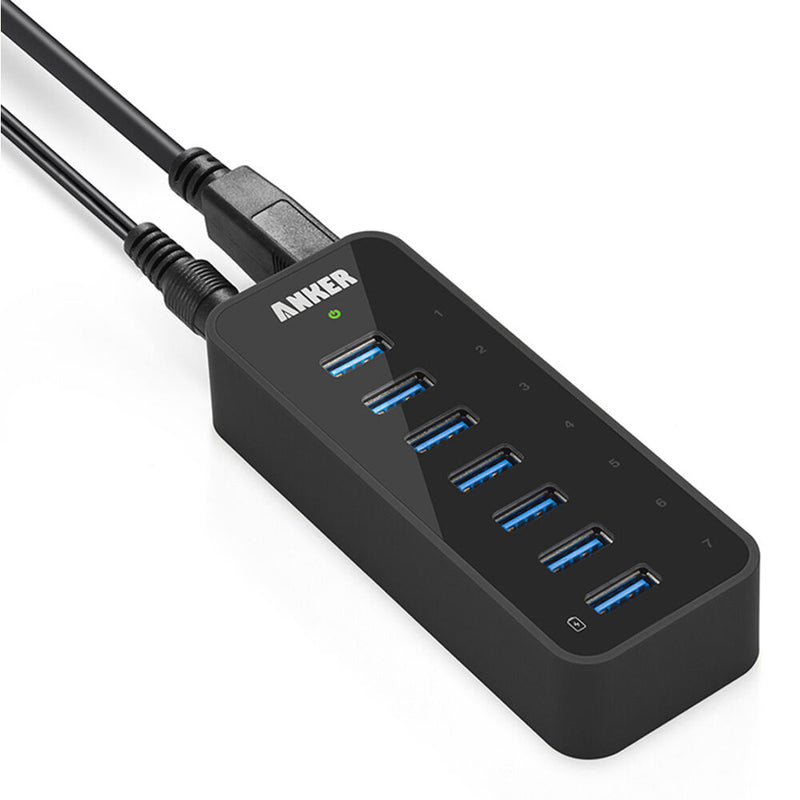 ANKER 7-Port USB-A 3.0 Hub with Charging