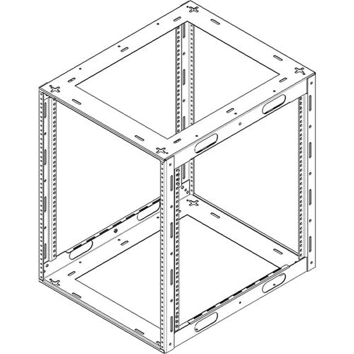 Lowell Manufacturing LCR-1423 Welded Credenza Rack (14 RU, 23" Deep)