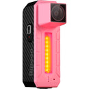 RIPOON Q100 Rear Light Bicycle Dash Cam (Pink)